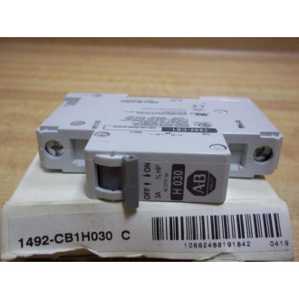 Allen Bradley 1492-CB1H030 Circuit Breaker Series C