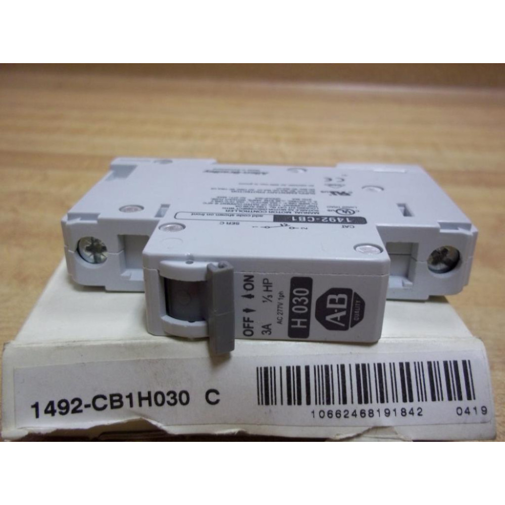 Allen Bradley 1492-CB1H030 Circuit Breaker Series C