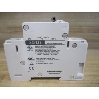 Allen Bradley 1492-CB1H030 Circuit Breaker Series C