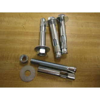 DBK-2 (AS-346) 5 Inch 34 Inch LAG Bolts Bag Of 4 - New No Box