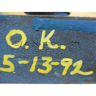 Parker N1200S Needle Valve 34" Steel - Used