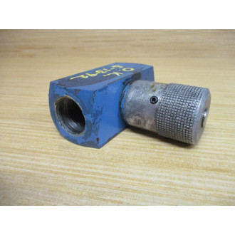 Parker N1200S Needle Valve 34" Steel - Used