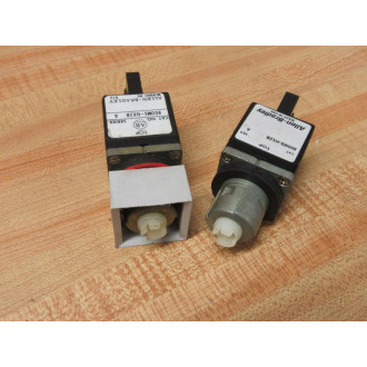 Allen Bradley 800MS-HX2B Pushbutton Selector Switch Operator (Pack of 2) - Used