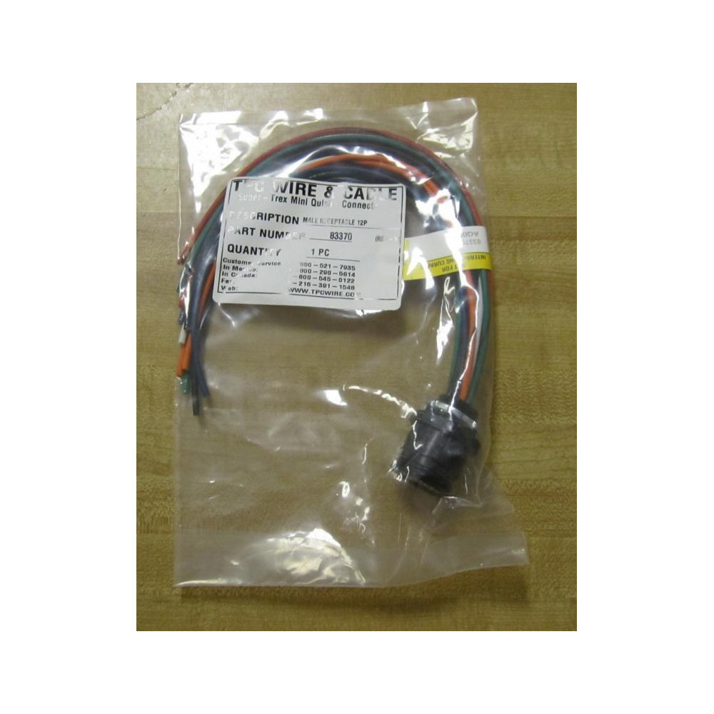 T.P.C Wire & Cable 83370 Cableset