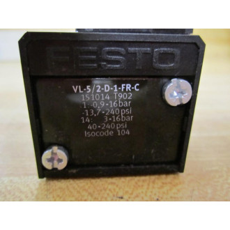 Festo VL-52-D-1-FR-C Valve 151014
