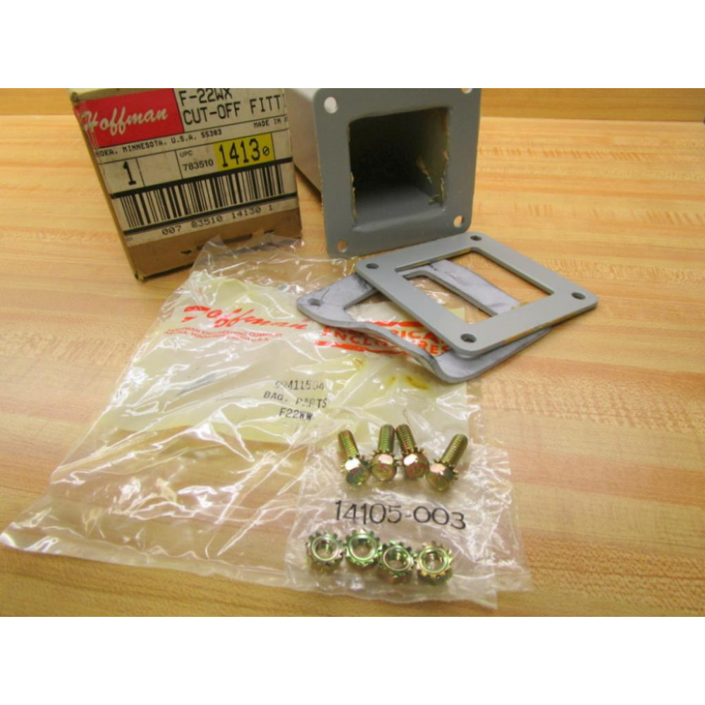 Hoffman F-22WX Cut-Off Fitting F22WX