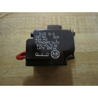 Allen Bradley 1495-HO Auxiliary Contact 1495-H0