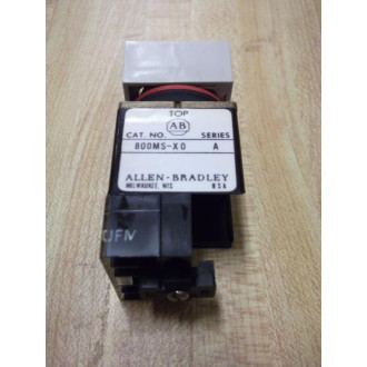 Allen Bradley 800MS-B6A20 Pushbutton Stop 800MSB6A20