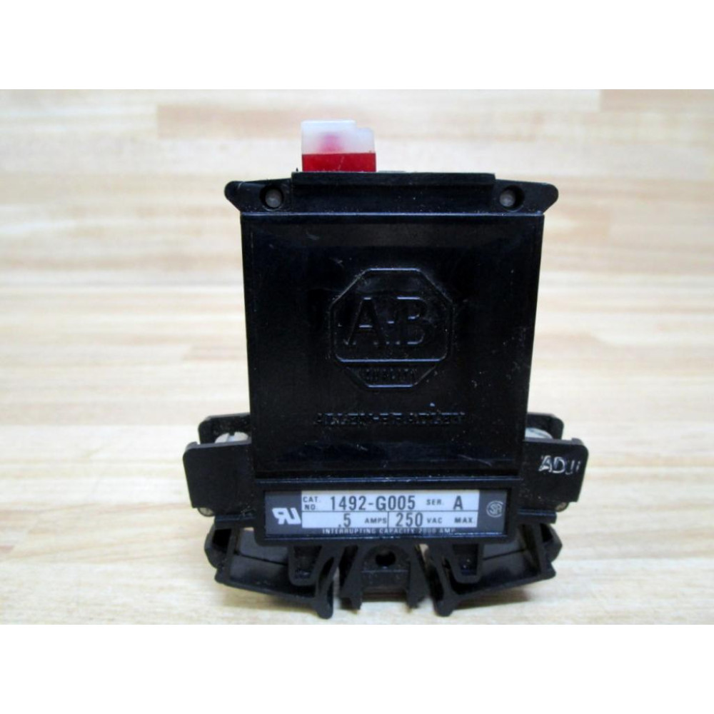 Allen Bradley 1492-G005 Circuit Breaker 1492G005 - Used