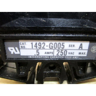 Allen Bradley 1492-G005 Circuit Breaker 1492G005 - Used