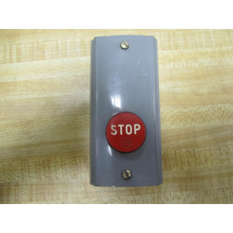 Allen Bradley 800-1SA Stop Pushbutton - Used