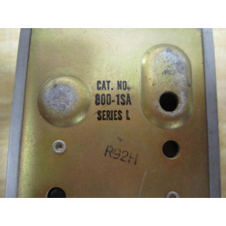 Allen Bradley 800-1SA Stop Pushbutton - Used