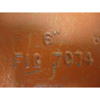 Gruvlok 6" Fig 7074 Cap 188.3MM OD - New No Box