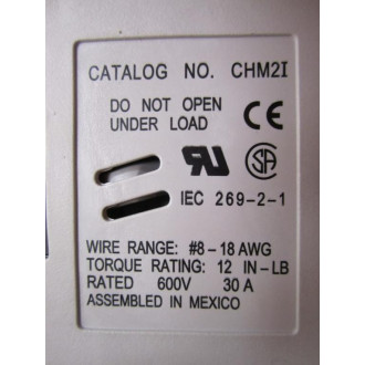 Buss CHM2I Dual Fuse Holder - New No Box