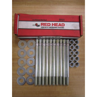 ITW RamsetRed Head GWS-34100 Wedge Anchor (Pack of 10)