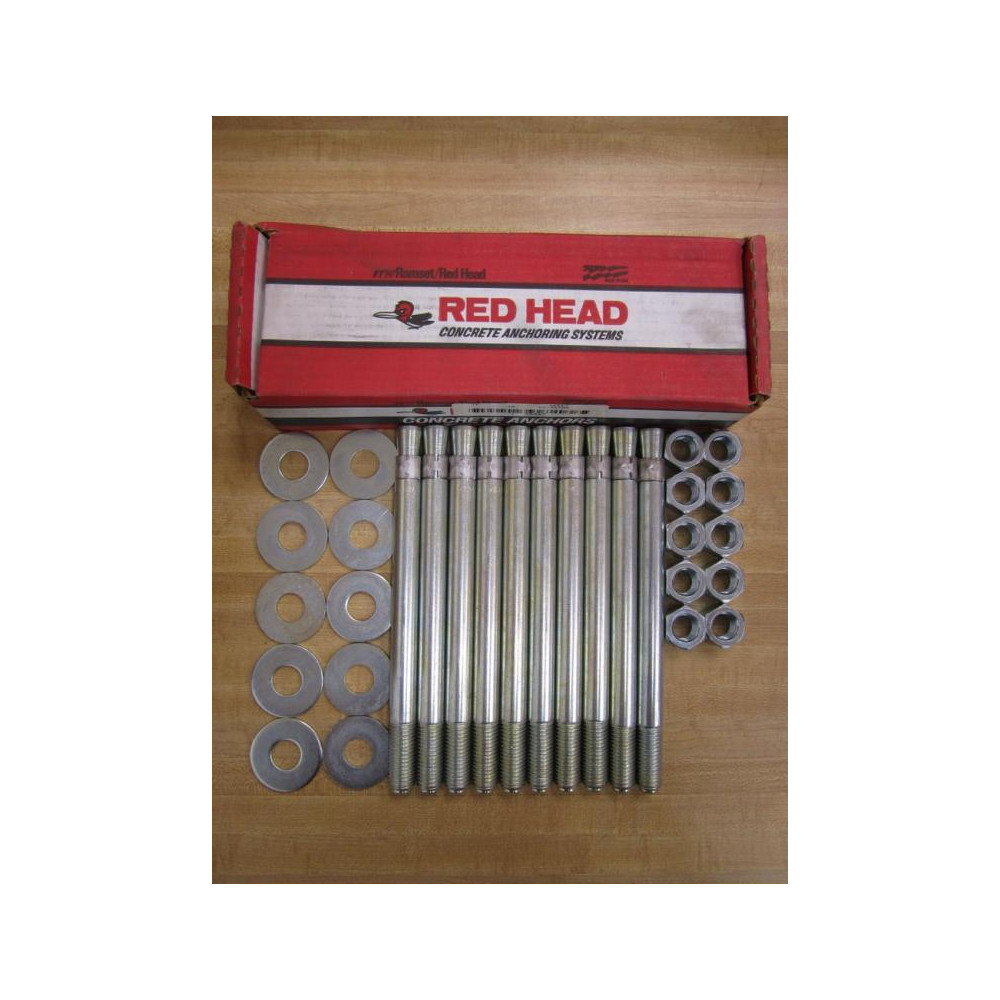 ITW RamsetRed Head GWS-34100 Wedge Anchor (Pack of 10)