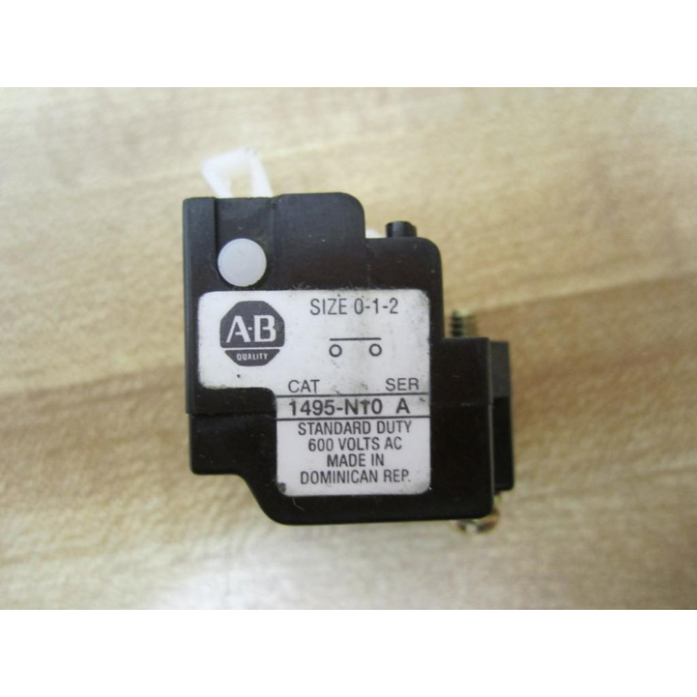 Allen Bradley 1495-N10 Auxiliary Kit 1492N10 Series A - New No Box