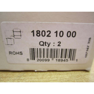 Legris 1802 10 00 Compression Fitting 10mm  18021000 (Pack of 2)
