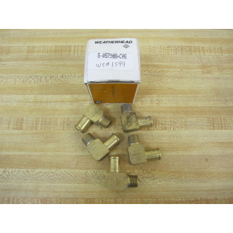 Weatherhead 441459-131280 58x38 Brass Hose (Pack of 5)