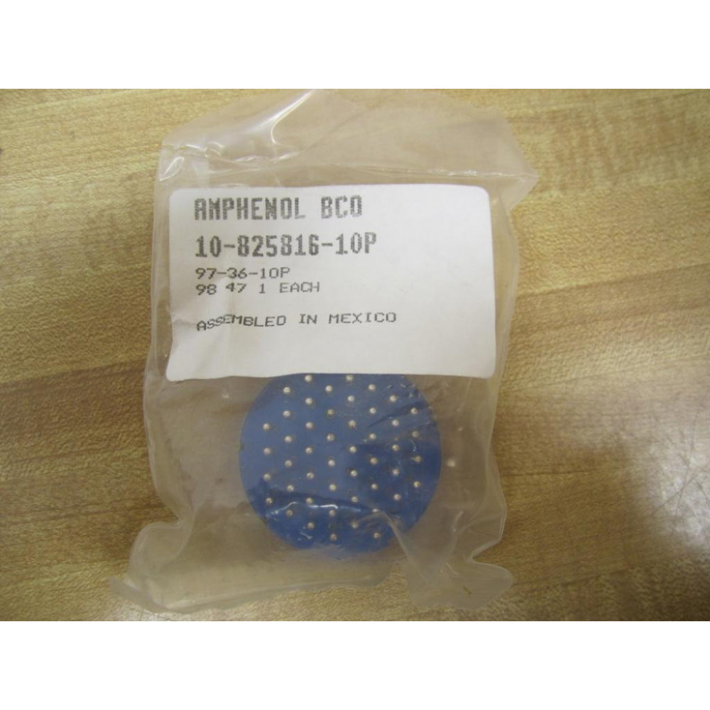 Amphenol 10-825816-10P Male Plug 97-36-10P