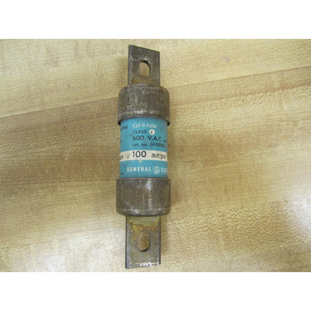 GE General Electric GF8B100 Current Limiting Fuse - Used