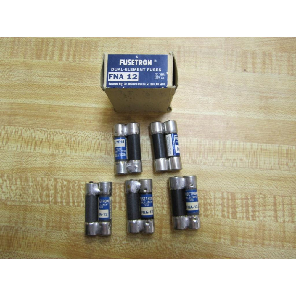 Buss FNA-12 Bussmann Fuse Cross Ref 1CT32 (Pack of 5)