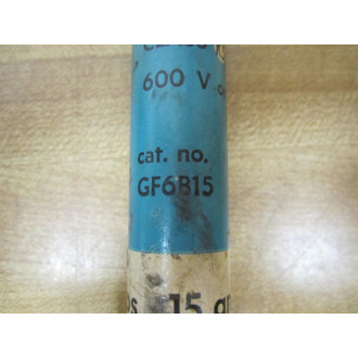 GE General Electric GF6B15 Class K5 Fuse Bag Of 5 - Used