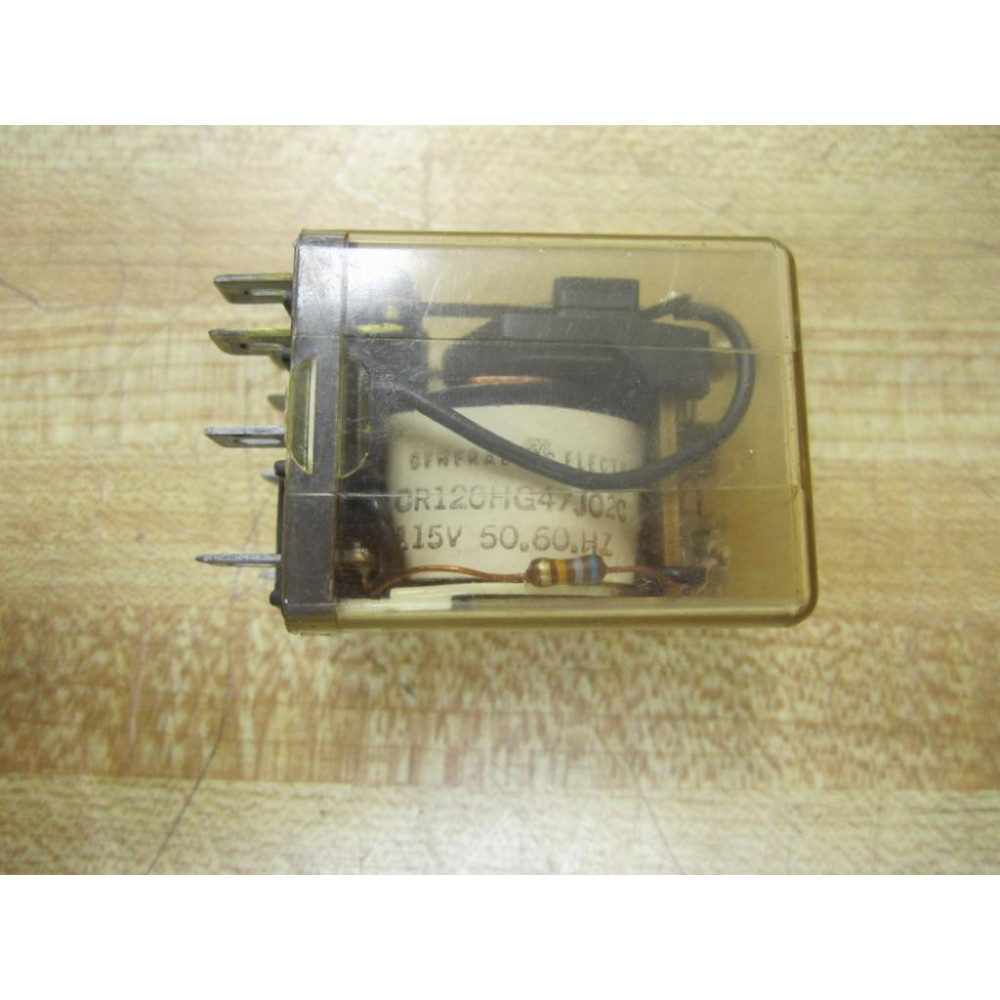 General Electric CR120HG47J02C GE Relay CR120HG47J02C-115V - Used