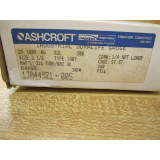Ashcroft 1JA44921-005 Duralife Gauge