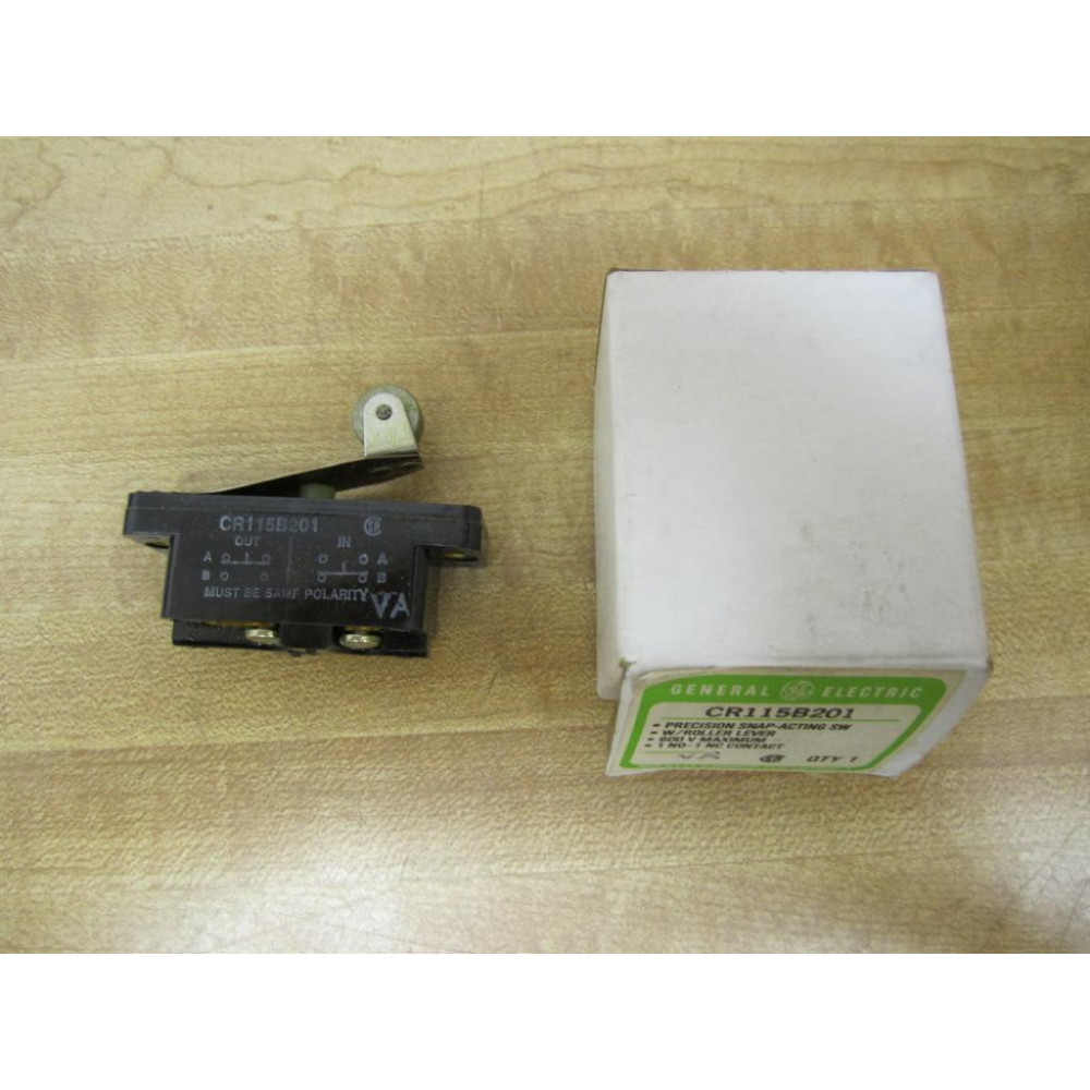 General Electric CR115B201 Snap Acting Switch