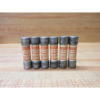Gould Shawmut Ferraz Mersen A25X25 Fuse (Pack of 6) - New No Box