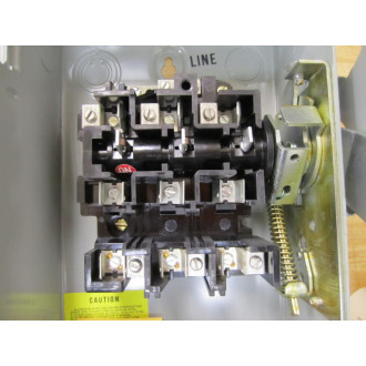 GE General Electric TG4321 Safety Switch Model 6 - New No Box