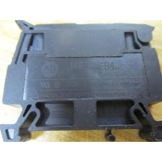 Allen Bradley 1492-WFB4 Terminal Block 1492WFB4 10-57V, LED (Pack of 26) - Used