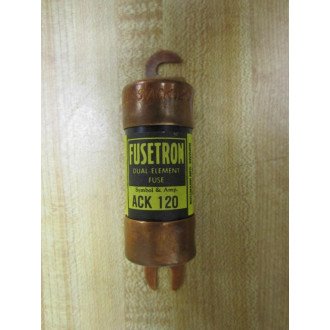 Fusetron ACK 120 Bussmann Fuse ACK120 Cooper (Pack of 3) - New No Box