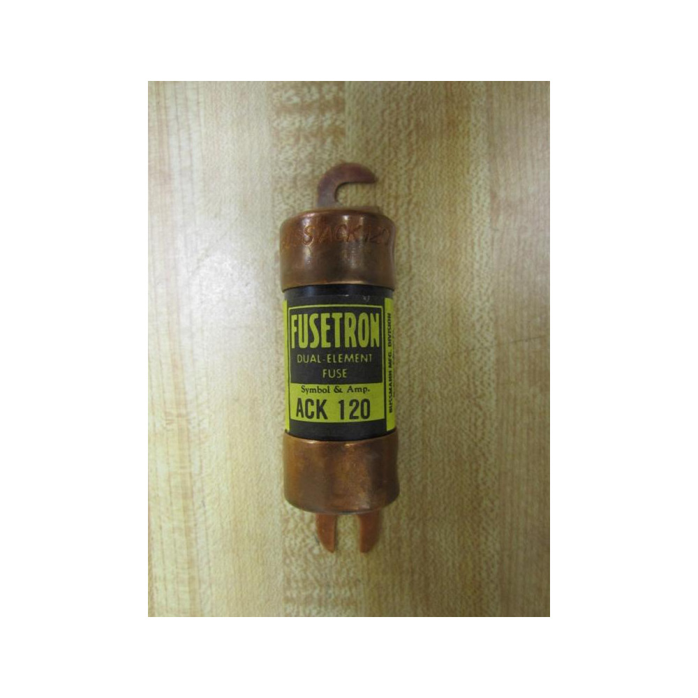 Fusetron ACK 120 Bussmann Fuse ACK120 Cooper (Pack of 3) - New No Box