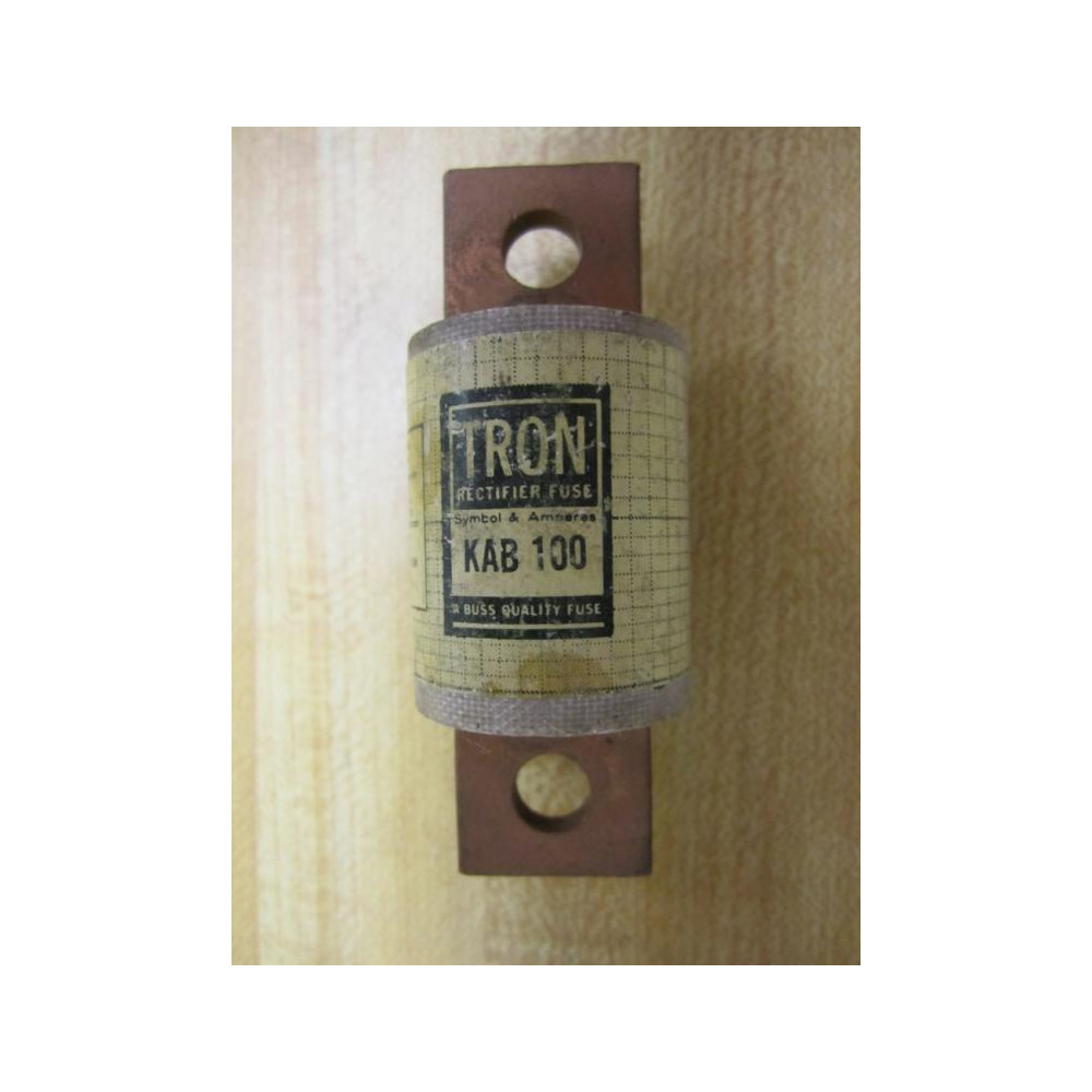 Buss KAB-100 Bussmann Tron Fuse KAB100 (Pack of 3) - New No Box