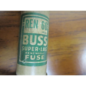 Buss REN-60 Bussmann Fuse Cross Ref 4XH74 (Pack of 5) - Used