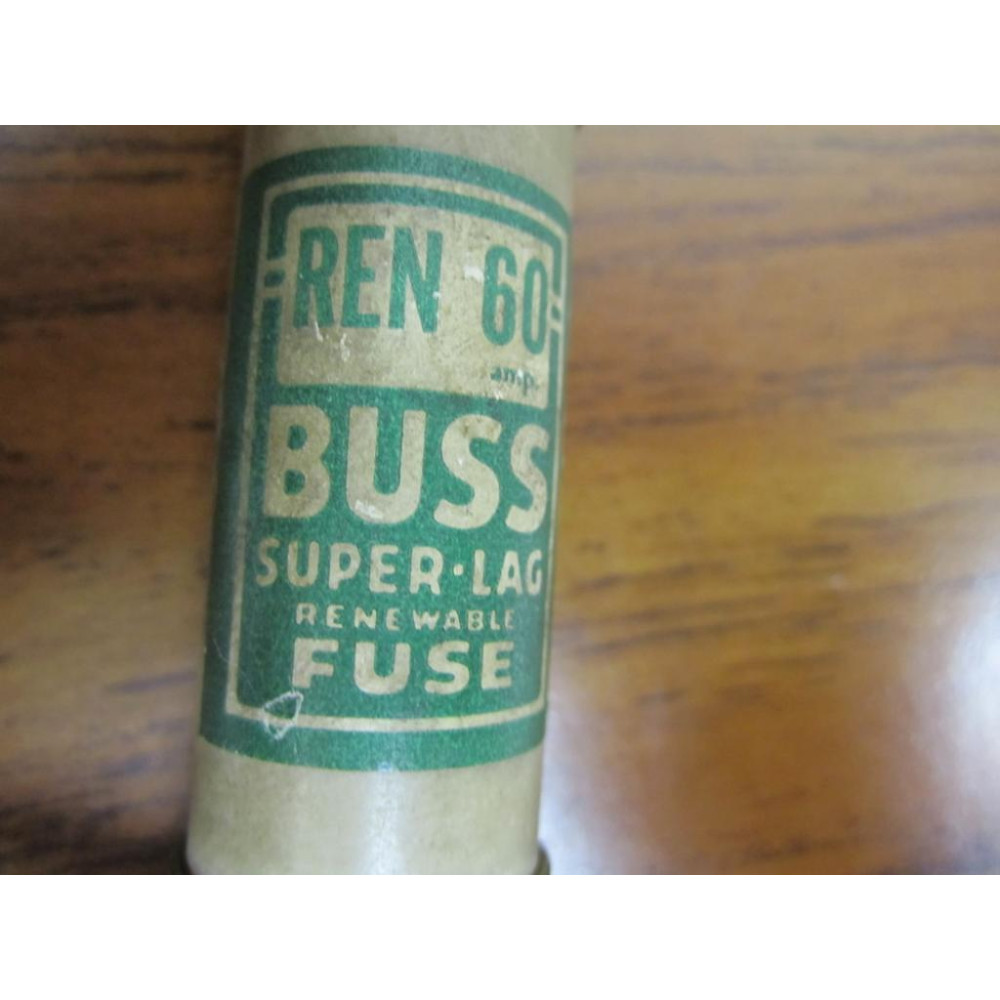 Buss REN-60 Bussmann Fuse Cross Ref 4XH74 (Pack of 5) - Used