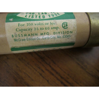 Buss REN-60 Bussmann Fuse Cross Ref 4XH74 (Pack of 5) - Used