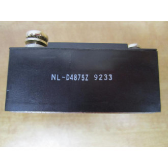 National Electronics D4875Z Relay - New No Box