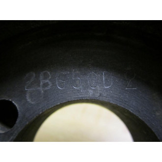 2BG50D 2 Groove Sheave - New No Box