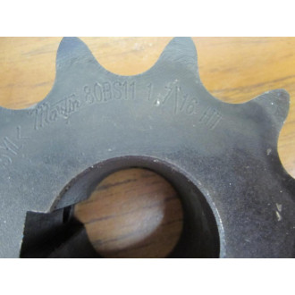 Martin 80BS11HT 1-716 Sprocket Roller 11 Teeth