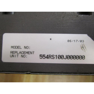 Asco Numatics 554RS100J000000 Regulator Missing Knob - New No Box