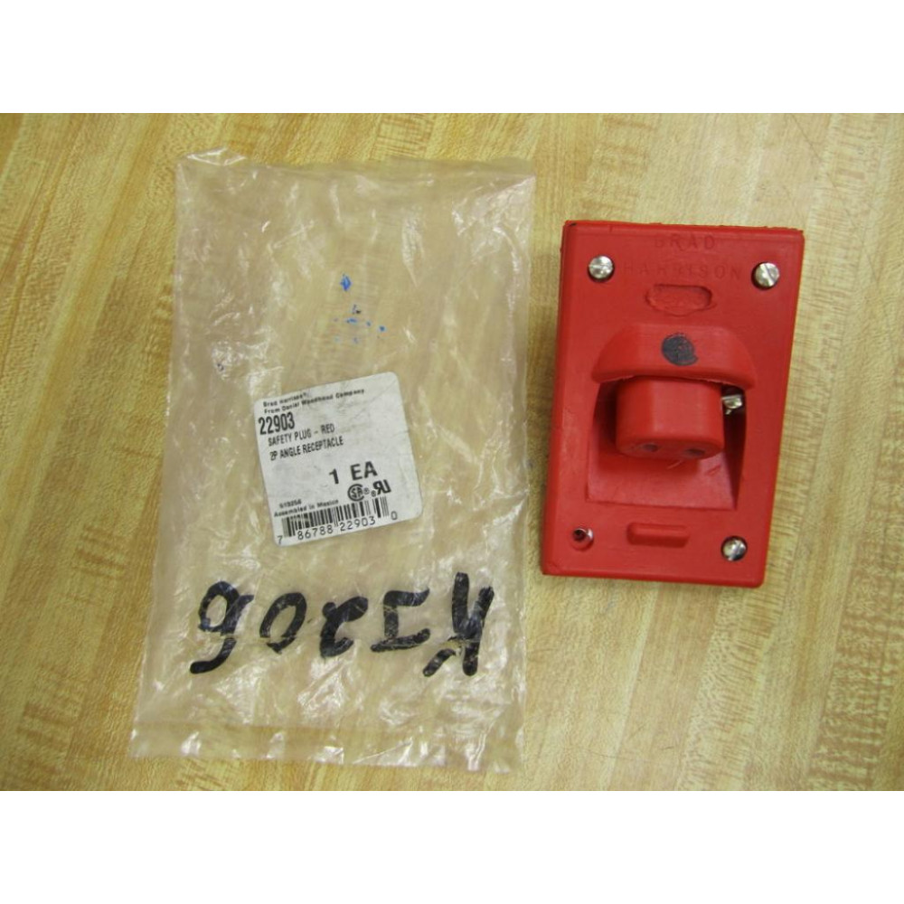 Brad Harrison 22903 Safety Plug Receptacle
