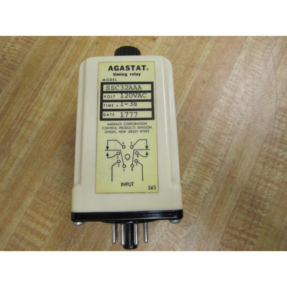 Agastat SSC32AAA Timing Relay - New No Box