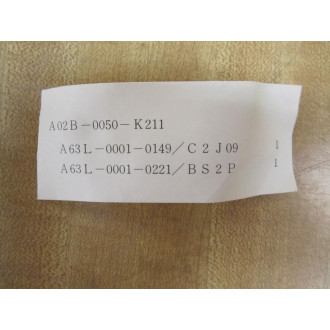 JAE A02B-0050-K211 Connector