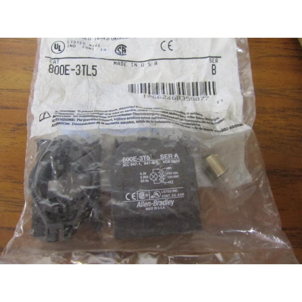 Allen Bradley 800E-3TL5 Light Module 800E3TL5