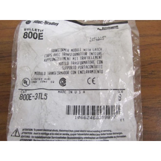 Allen Bradley 800E-3TL5 Light Module 800E3TL5