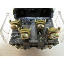 Allen Bradley 800T-FXTQ24RA1 E-Stop Push Button WE-STOP Legend - Used