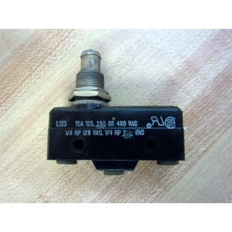 Micro Switch BZ-RQ1-A2 Switch WPlunger BZRQ1A2 - New No Box
